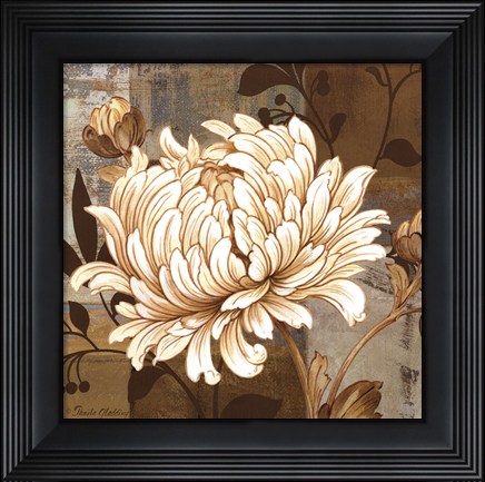 Framed Aria Blue II - mini Print