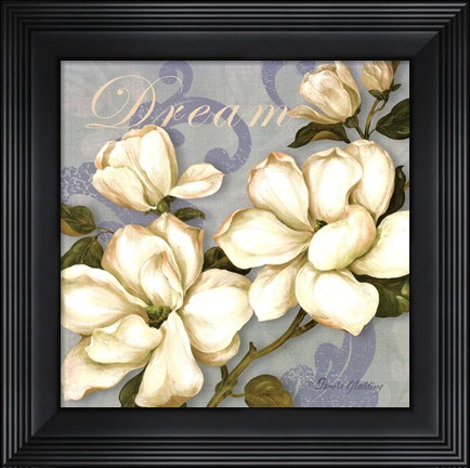 Framed Inspiration Magnolias - mini Print