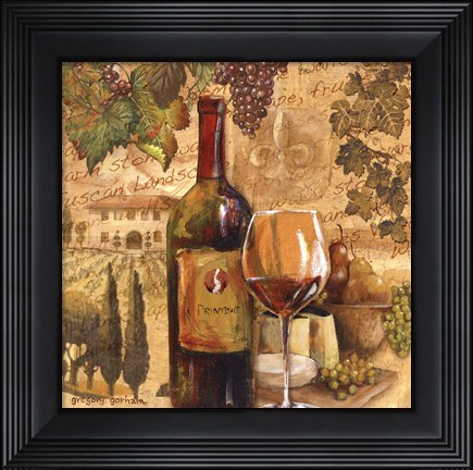 Framed Tuscan Harvest - mini Print
