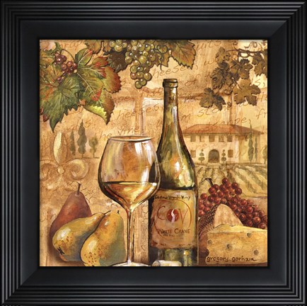 Framed Umbrian Beauty - mini Print