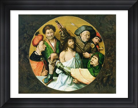 Framed Christ Crowned with Thorns, 1510 Print