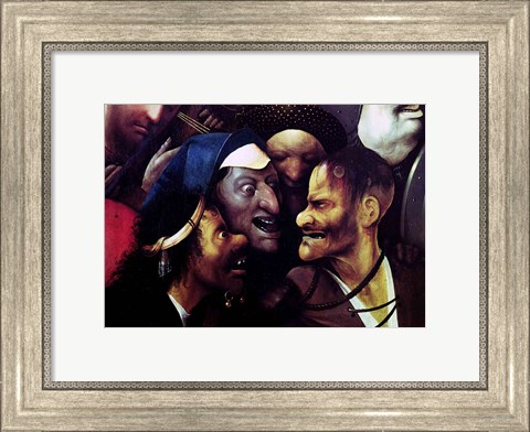 Framed Carrying of the Cross - close Print