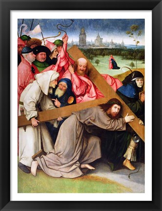 Framed Christ Carrying the Cross Print