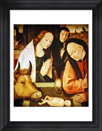 Framed Adoration of the Shepherds Print