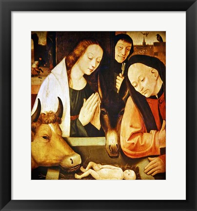 Framed Adoration of the Shepherds Print