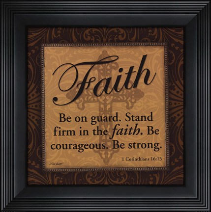 Framed Faith Print