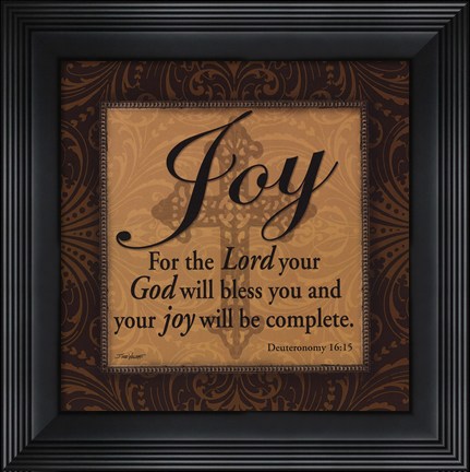 Framed Joy Print