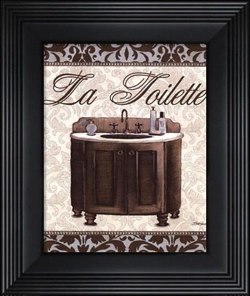 Framed Modern Sink - Mini Print