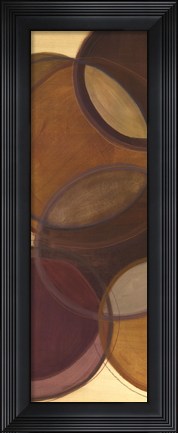 Framed Moon Shadow I Print