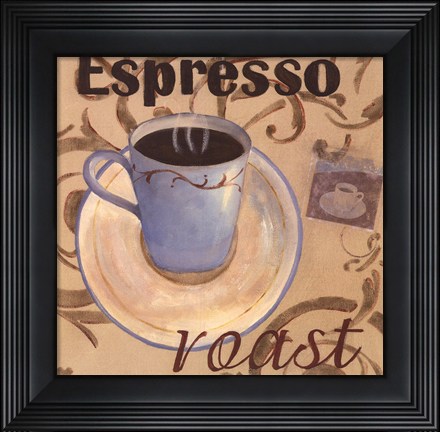 Framed Espresso Roast Print