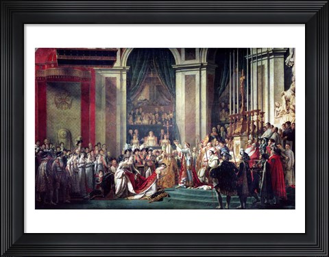 Framed Consecration of the Emperor Napoleon II Print