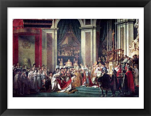 Framed Consecration of the Emperor Napoleon II Print