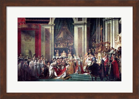 Framed Consecration of the Emperor Napoleon II Print