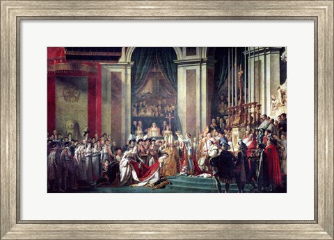 Framed Consecration of the Emperor Napoleon II Print