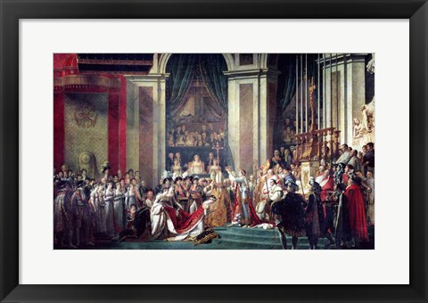 Framed Consecration of the Emperor Napoleon II Print