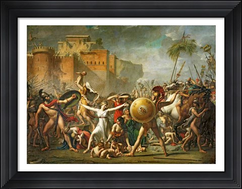 Framed Sabine Women, 1799 Print