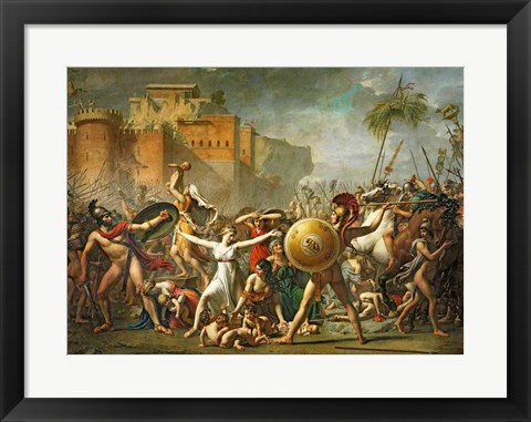 Framed Sabine Women, 1799 Print