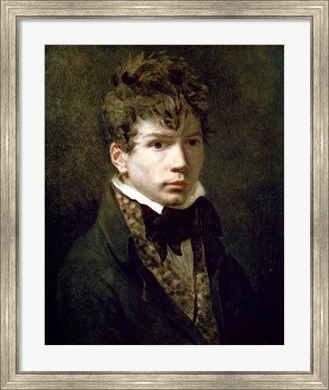 Framed Portrait of the Young Ingres Print