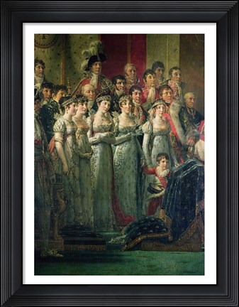 Framed Consecration of the Emperor Napoleon III Print
