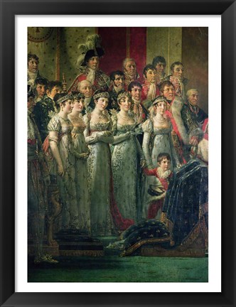 Framed Consecration of the Emperor Napoleon III Print