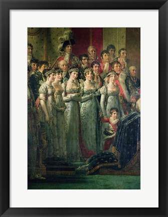 Framed Consecration of the Emperor Napoleon III Print