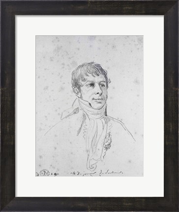 Framed Count Francois Arnail de Jaucourt Print