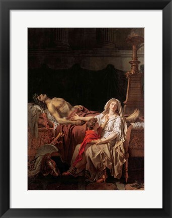 Framed Pain of Andromache, 1783 Print