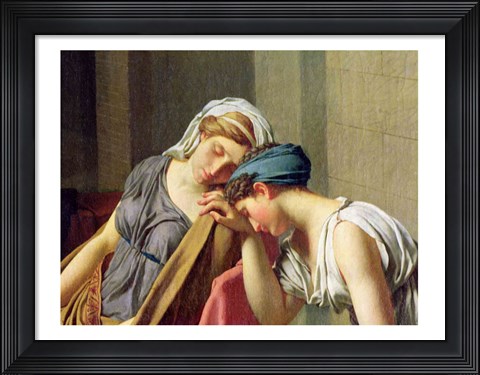 Framed Oath of Horatii, 1784 Print