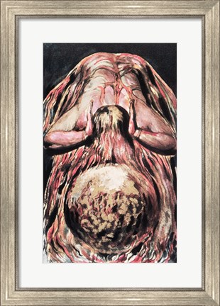 Framed Book of Urizen; Blake&#39;s retelling of the Creation of Eve in the Creation of Enitharmon Print