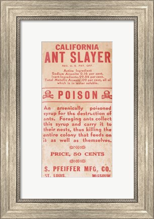 Framed Ant Slayer Print