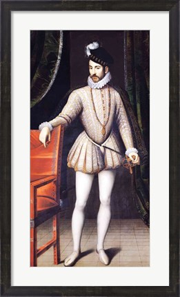 Framed Charles IX King of France Print