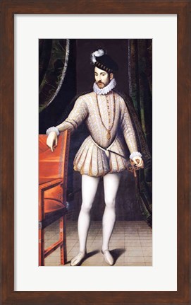 Framed Charles IX King of France Print
