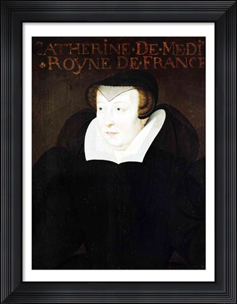 Framed Catherine de Medici Print
