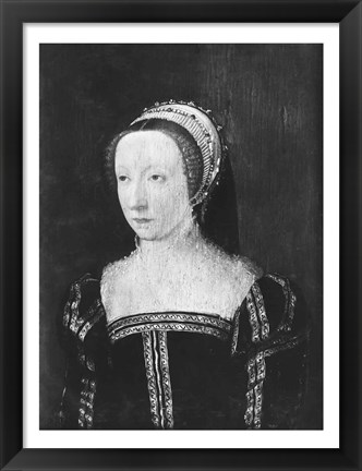 Framed Princess of Conde, 1550 Print