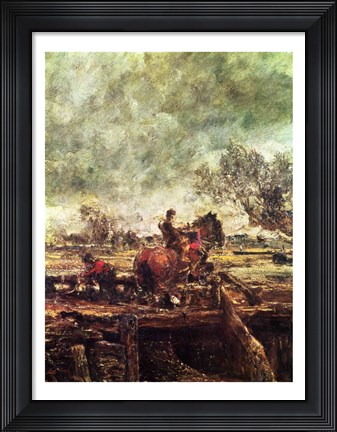 Framed Study for The Leaping Horse Print