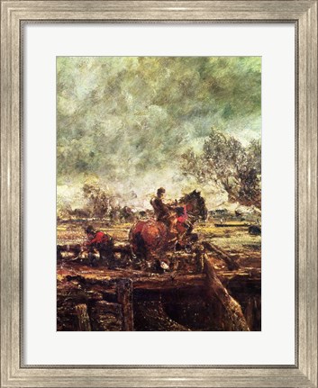 Framed Study for The Leaping Horse Print