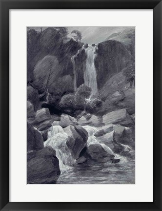 Framed Taylor Ghyll, Sty Head, Borrowdale, 1806 Print