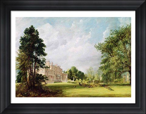 Framed Malvern Hall, Warwickshire, 1821 Print