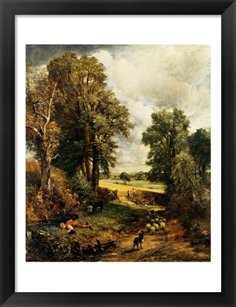 Framed Cornfield, 1826 Print