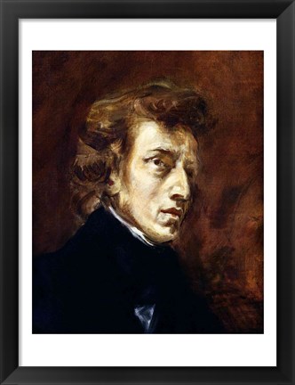 Framed Frederic Chopin Print