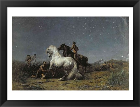 Framed Horse Thieves Print