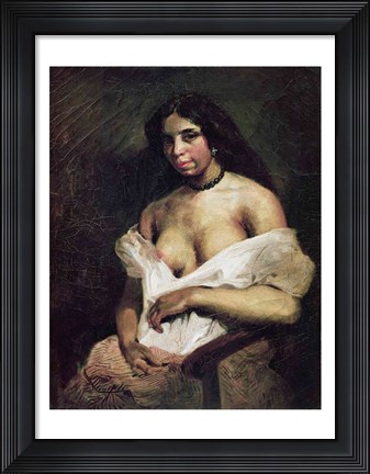 Framed Mulatto Woman Print