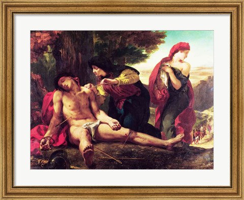 Framed St. Sebastian, 1836 Print