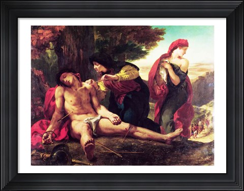 Framed St. Sebastian, 1836 Print