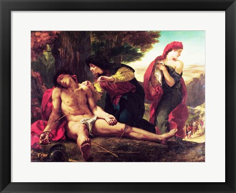 Framed St. Sebastian, 1836 Print