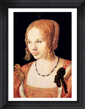 Framed Young Venetian Woman Print