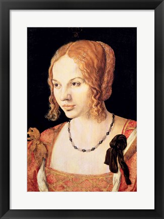 Framed Young Venetian Woman Print