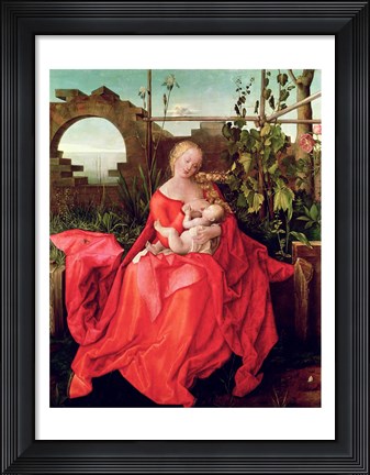 Framed Virgin and Child &#39;Madonna with the Iris&#39;, 1508 Print