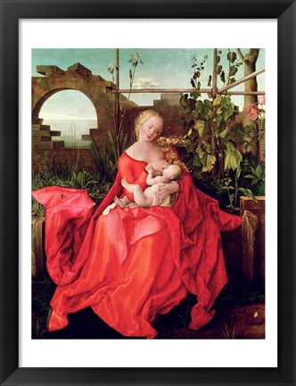 Framed Virgin and Child &#39;Madonna with the Iris&#39;, 1508 Print