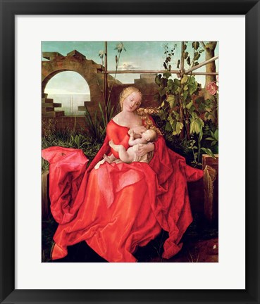 Framed Virgin and Child &#39;Madonna with the Iris&#39;, 1508 Print